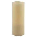 8" Ivory Flameless Pillar Candle - Homeroots - Flyclothing LLC