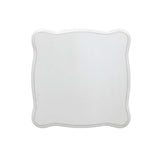 26" Antique Pearl Manufactured Wood Square End Table