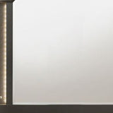 38" Metallic Gray Lighted Dresser Mirror - Homeroots - Flyclothing LLC