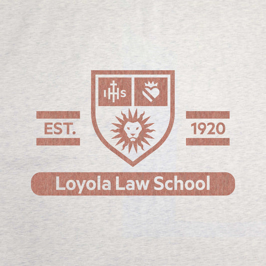 LMU Law School Sublimated Sweatshirt Blanket - Logo Brands - Flyclothing LLC