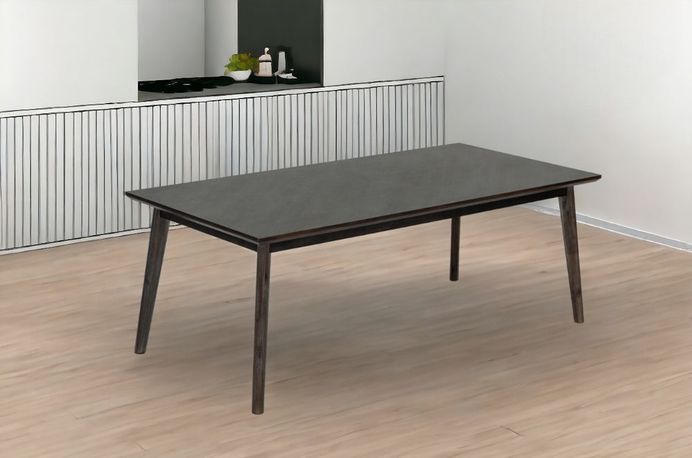 87" Ebony Dining Table - Homeroots - Flyclothing LLC