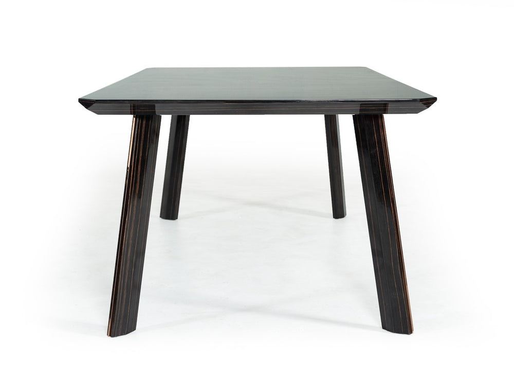87" Ebony Dining Table - Homeroots - Flyclothing LLC