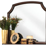 37" Espresso Irregular Dresser Mirror - Homeroots - Flyclothing LLC