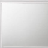 36" White Dresser Mirror - Homeroots - Flyclothing LLC
