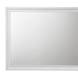 36" White Dresser Mirror - Homeroots - Flyclothing LLC