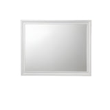 36" White Dresser Mirror - Homeroots - Flyclothing LLC