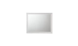 36" White Dresser Mirror - Homeroots - Flyclothing LLC