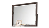 36" Dark Merlot Dresser Mirror - Homeroots - Flyclothing LLC