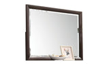 36" Dark Merlot Dresser Mirror - Homeroots - Flyclothing LLC