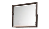 36" Dark Merlot Dresser Mirror - Homeroots - Flyclothing LLC
