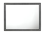 35" Weathered Black Dresser Mirror - Homeroots - Flyclothing LLC