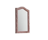 30" Pink Fabric Dresser Mirror - Homeroots - Flyclothing LLC