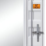 32" White Rectangle Mounts To Dresser Dresser Mirror - Homeroots - Flyclothing LLC