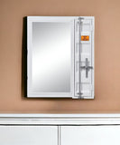 32" White Rectangle Mounts To Dresser Dresser Mirror - Homeroots - Flyclothing LLC