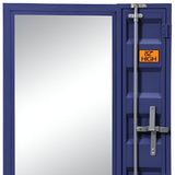 32" Blue Finish Dresser Mirror - Homeroots - Flyclothing LLC