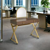 42" Vanity Table with Mirror - Homeroots