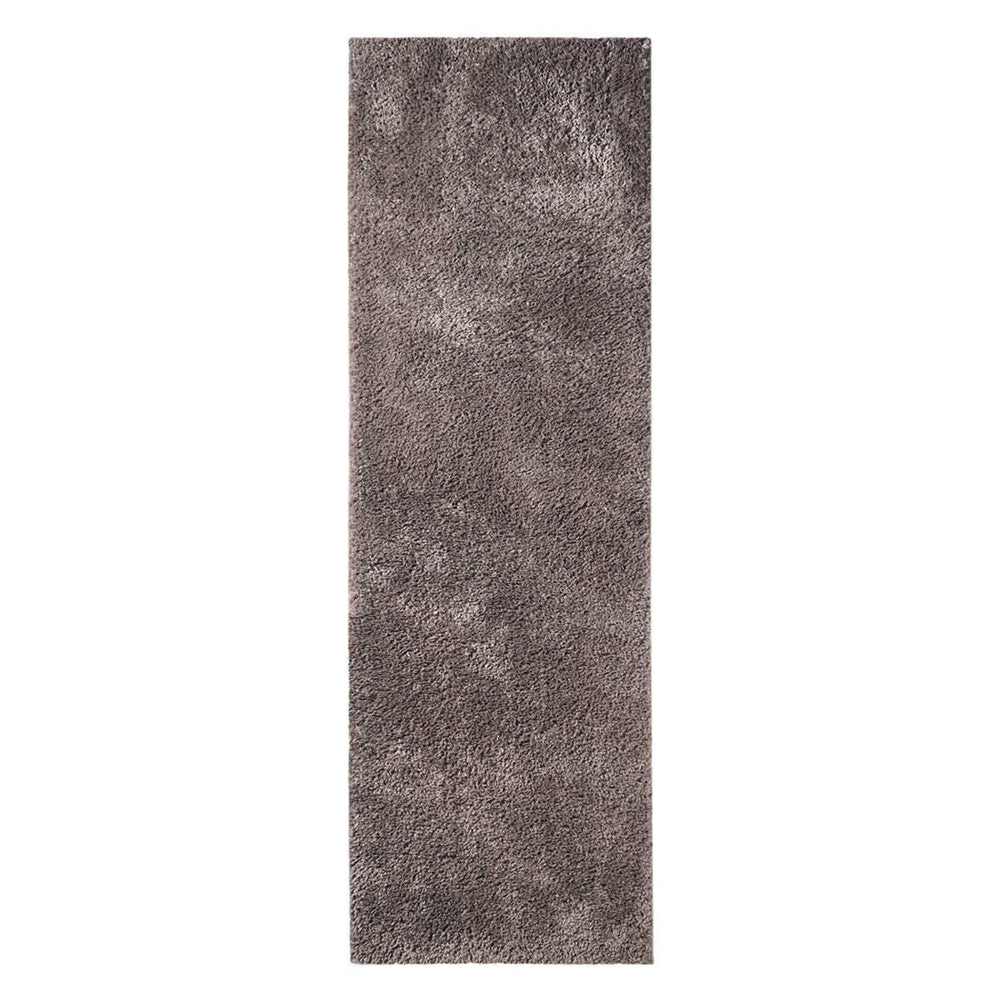 8' Taupe Tufted Handmade Stain Resistant Runner Rug - Homeroots - Flyclothing LLC