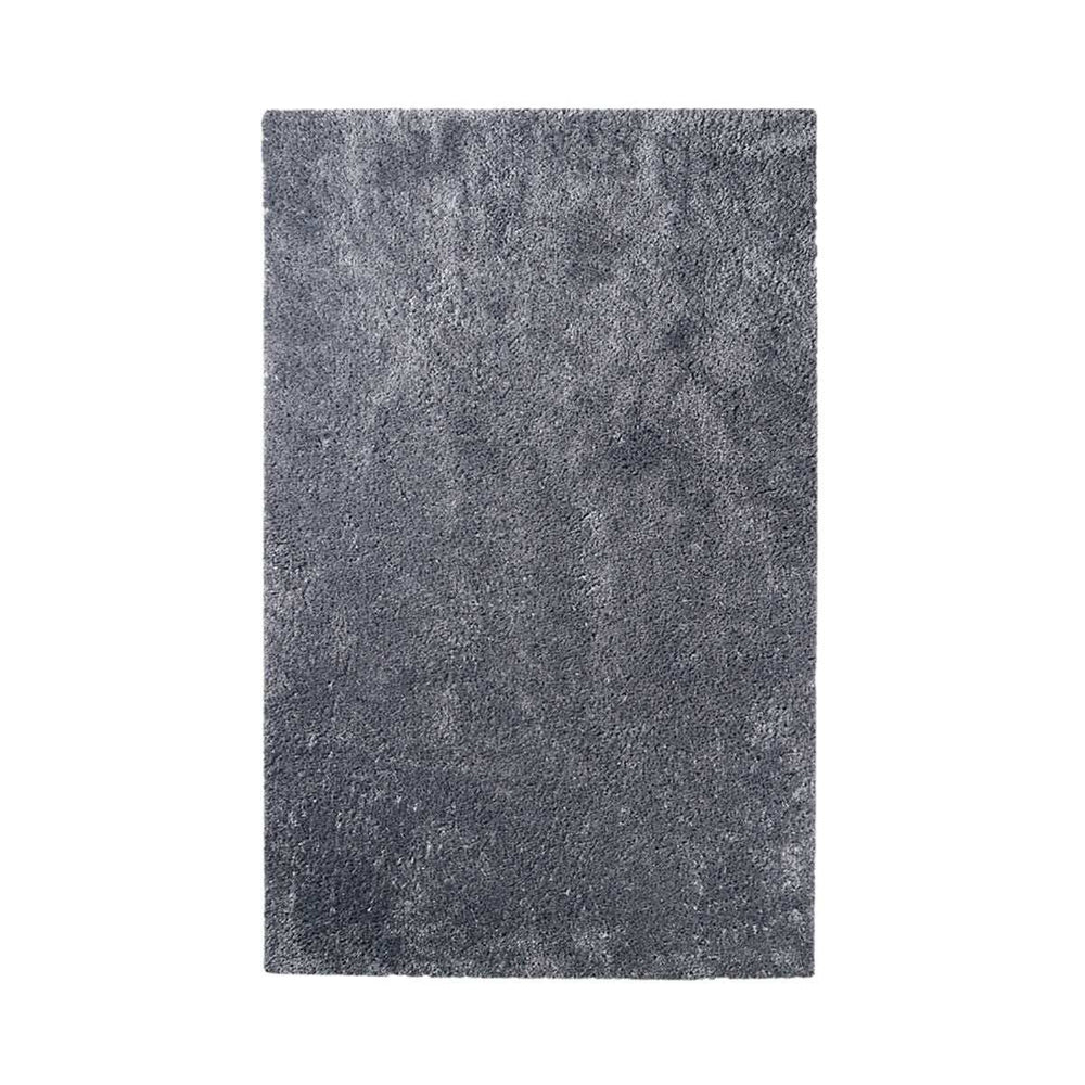 8' X 10' Grey Shag Stain Resistant Area Rug - Homeroots - Flyclothing LLC