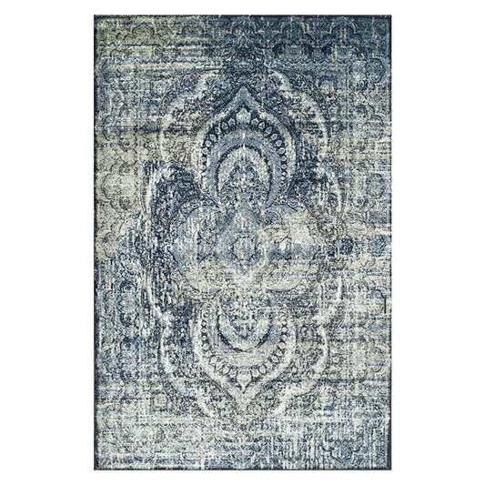 8' X 10' Taupe Abstract Power Loom Distressed Stain Resistant Area Rug - Homeroots - Flyclothing LLC