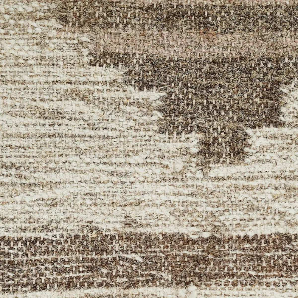 5' X 8' Grey Geometric Flatweave Handmade Stain Resistant Area Rug With Fringe - Homeroots - Flyclothing LLC