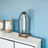 11" Black Glass Sculpture - Homeroots - Flyclothing LLC