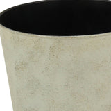 9" Gray Recycled Plastic Indoor Outdoor Round Nursery Pot - Homeroots - Flyclothing LLC