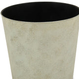 9" Gray Recycled Plastic Indoor Outdoor Round Nursery Pot - Homeroots - Flyclothing LLC