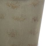 7" Gray Recycled Plastic Indoor Outdoor Round Pot Planter - Homeroots - Flyclothing LLC