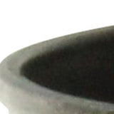 6" Gray Recycled Plastic Indoor Outdoor Round Pot Planter - Homeroots - Flyclothing LLC