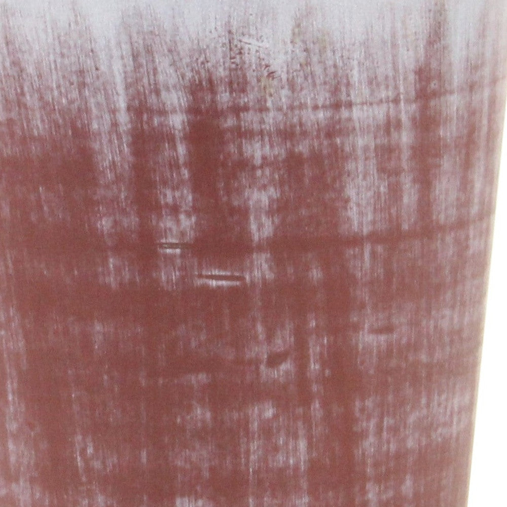 5" Brown and Ivory Abstract Recycled Plastic Indoor Outdoor Round Nursery Pot - Homeroots - Flyclothing LLC