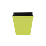 5" Lime Green Recycled Plastic Indoor Outdoor Rectangular Pot Planter - Homeroots - Flyclothing LLC