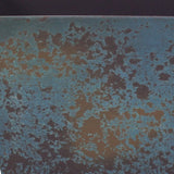 8" Blue Recycled Plastic Indoor Outdoor Rectangular Planter Box - Homeroots