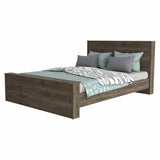 Full Dark Brown Bed - Homeroots - Flyclothing LLC