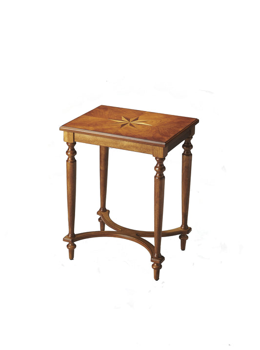 25" Medium Brown Manufactured Wood Rectangular End Table - Homeroots