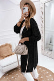 V-Neck Long Sleeve Cardigan - Trendsi - Flyclothing LLC