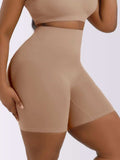High Waist Shaping Shorts - Trendsi - Flyclothing LLC