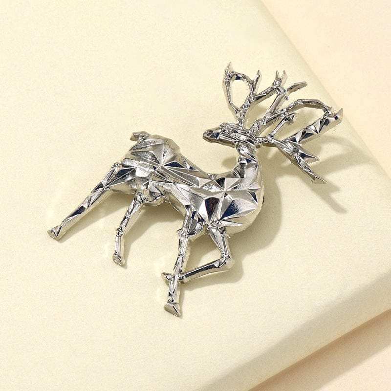 Alloy Reindeer Brooch - Trendsi - Flyclothing LLC