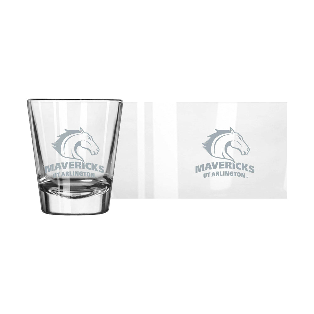 Texas Arlington 2oz Frost Shot Glass - Logo Brands - Flyclothing LLC