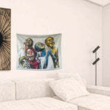 Julio Happy Kids Unframed Tapestry Wall Art - Homeroots - Flyclothing LLC