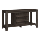 48" Brown Open Shelving TV Stand - Homeroots