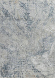 8' X 10' Blue Gray Abstract Power Loom Area Rug - Homeroots - Flyclothing LLC