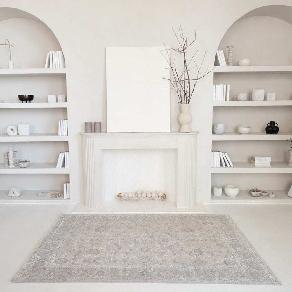 5' X 8' Cream Southwestern Power Loom Stain Resistant Area Rug - Homeroots - Flyclothing LLC