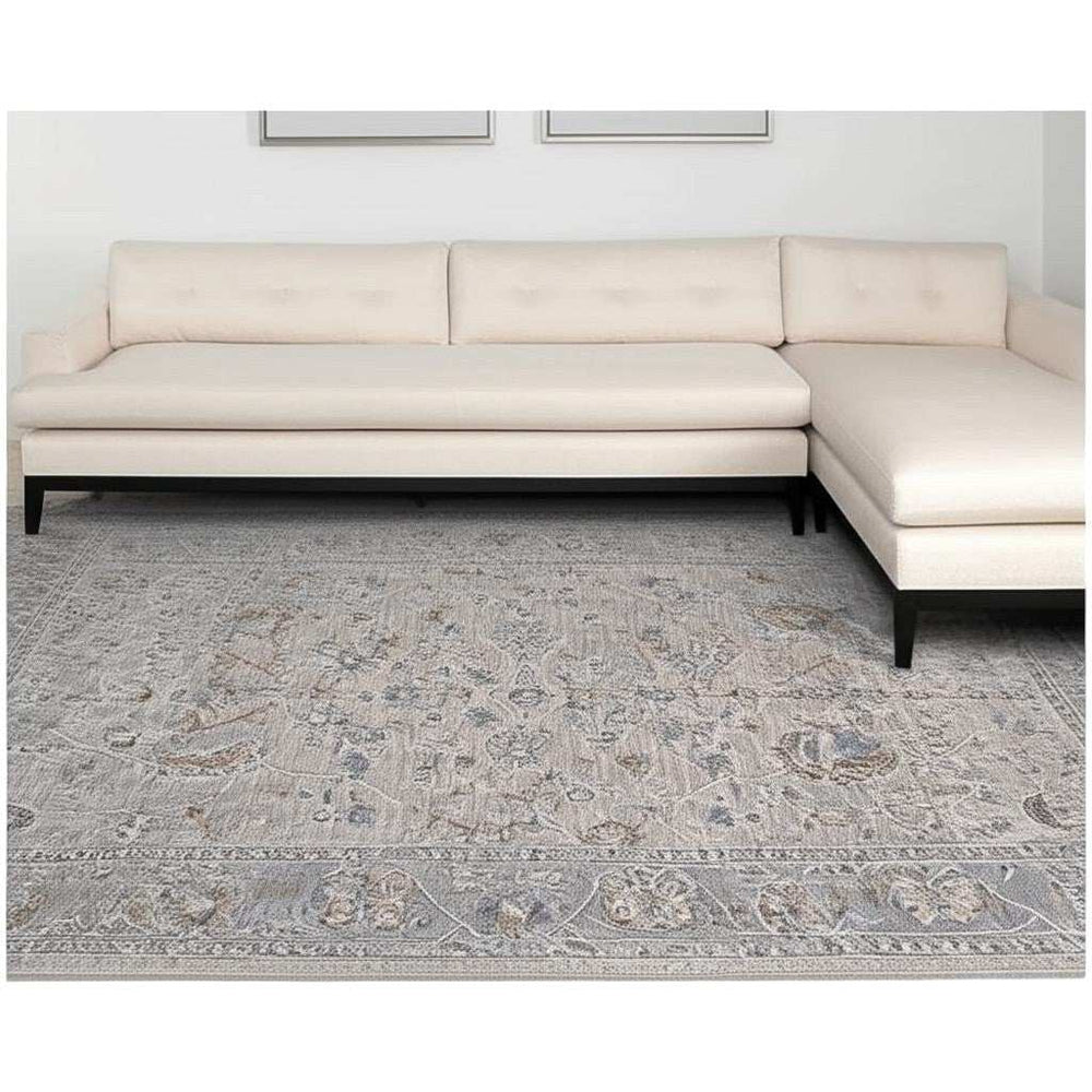 8' X 10' Cream Southwestern Power Loom Stain Resistant Area Rug - Homeroots - Flyclothing LLC
