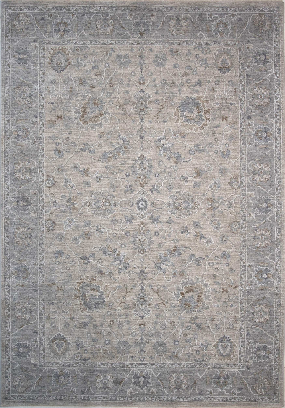 8' X 10' Cream Southwestern Power Loom Stain Resistant Area Rug - Homeroots - Flyclothing LLC