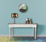 30" Bronze Metal Four Light Cylinder Bedside Table Lamp With Amber Round Shade - Homeroots - Flyclothing LLC