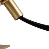 11" Brass Metal Globe Table Lamp - Homeroots - Flyclothing LLC