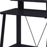 32" Black Writing Desk - Homeroots - Flyclothing LLC