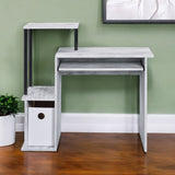 37" Antiqued White Computer Desk - Homeroots - Flyclothing LLC