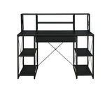 47" Black Computer Desk - Homeroots - Flyclothing LLC