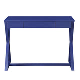 42" Blue Writing Desk - Homeroots - Flyclothing LLC